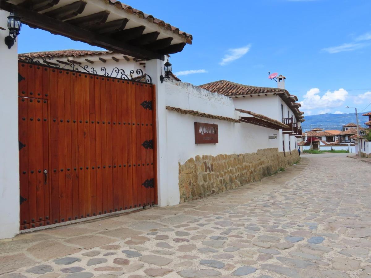 Aqua Vitae Hotel Villa de Leyva Eksteriør billede